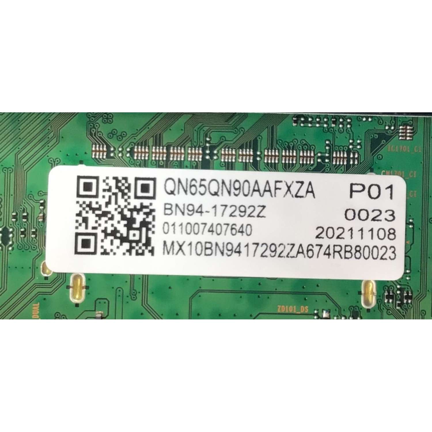 MAIN PARA TV SAMSUNG NEO QLED 4K UHD SMART TV / NUMERO DE PARTE BN94-17292Z / BN41-02855B / BN97-18910P / BN9417292Z / PANEL CY-TA065FMHVAH / DISPLAY T650QVN08.J / BN96-52616A / MODELO QN65QN90AAF / QN65QN90AAFXZA / QN65QN90AAFXZA CQ60 - Imagen 2